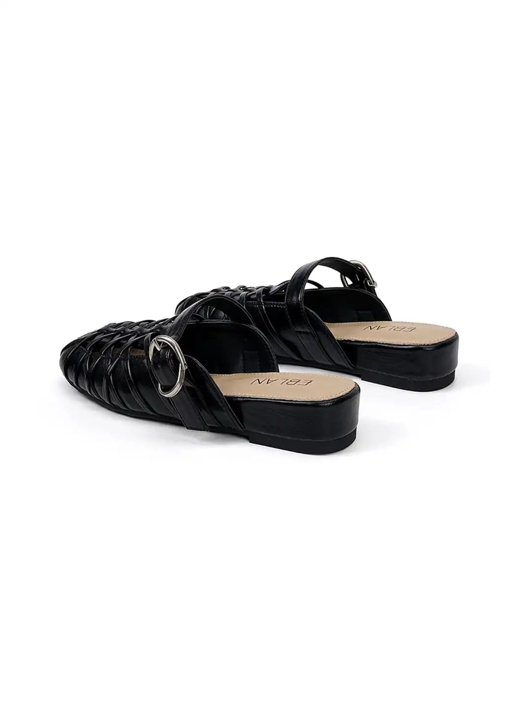 EBLAN | Vintage-Inspired Woven Mules