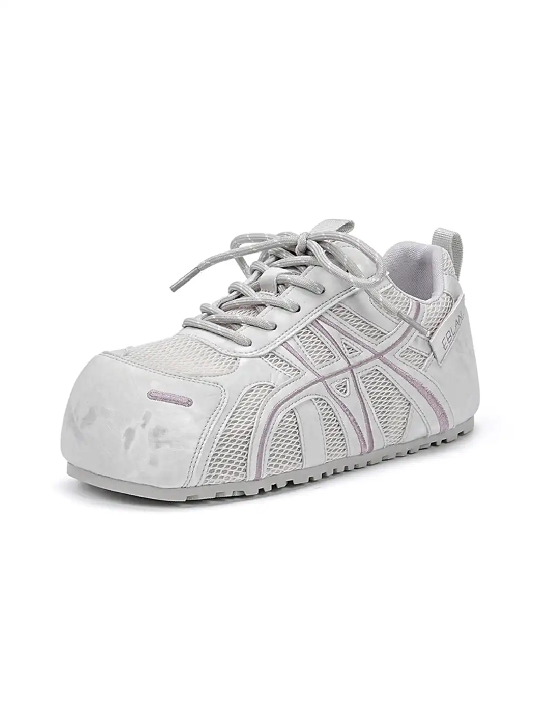 EBLAN | Mesh Retro Sneakers With Contrast Stitching