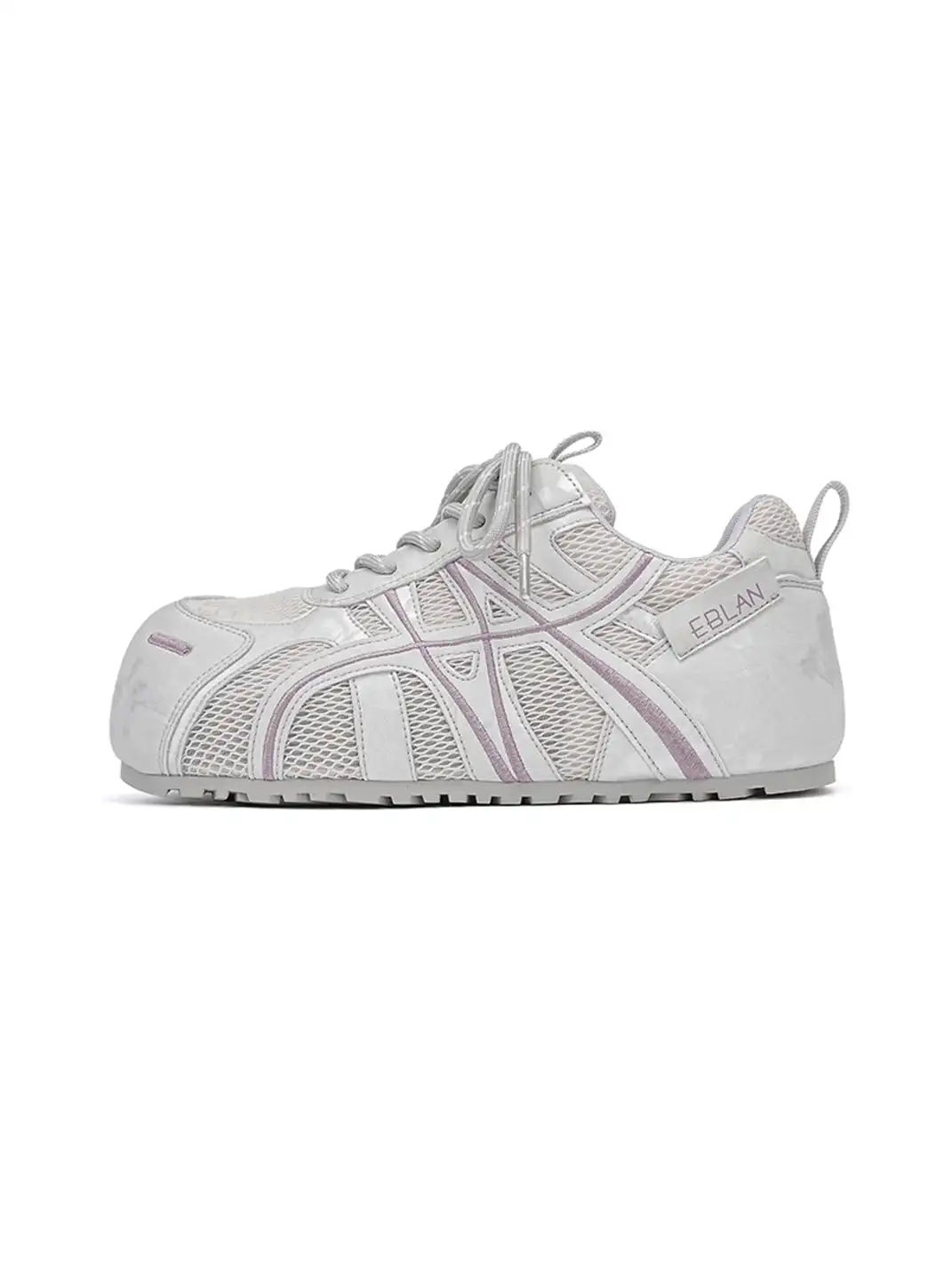 EBLAN | Mesh Retro Sneakers With Contrast Stitching