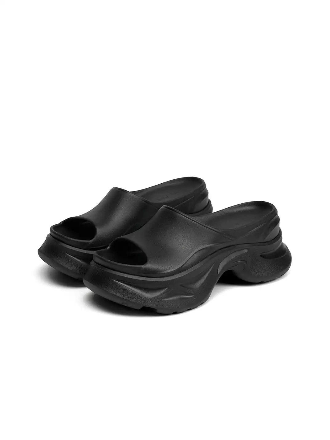 EBLAN | Chunky Platform Slide Sandals