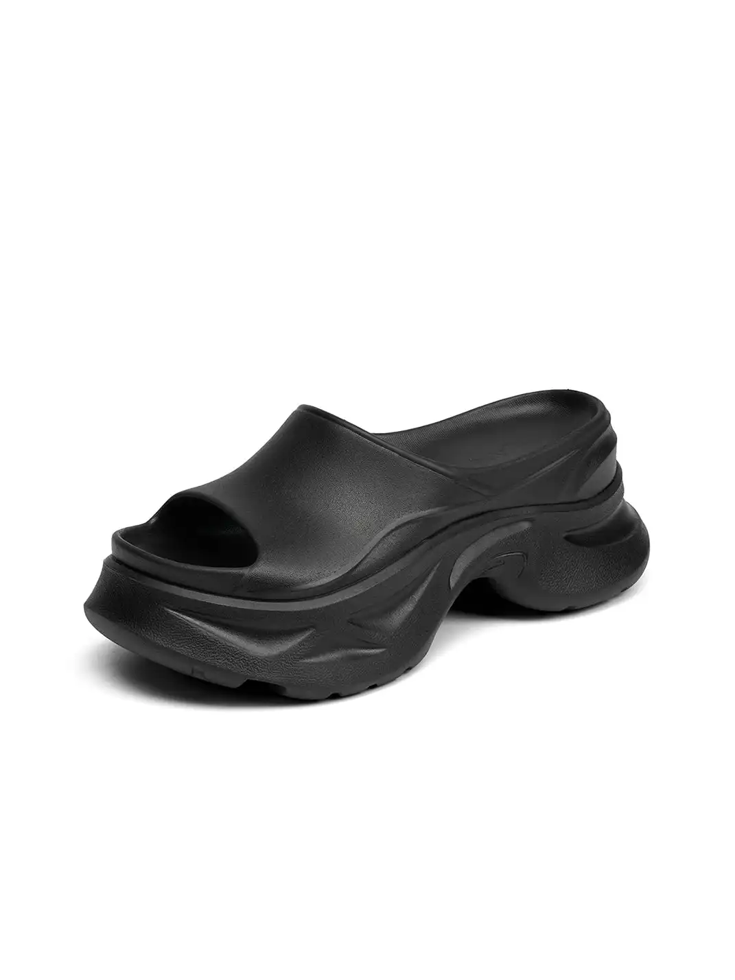 EBLAN | Chunky Platform Slide Sandals
