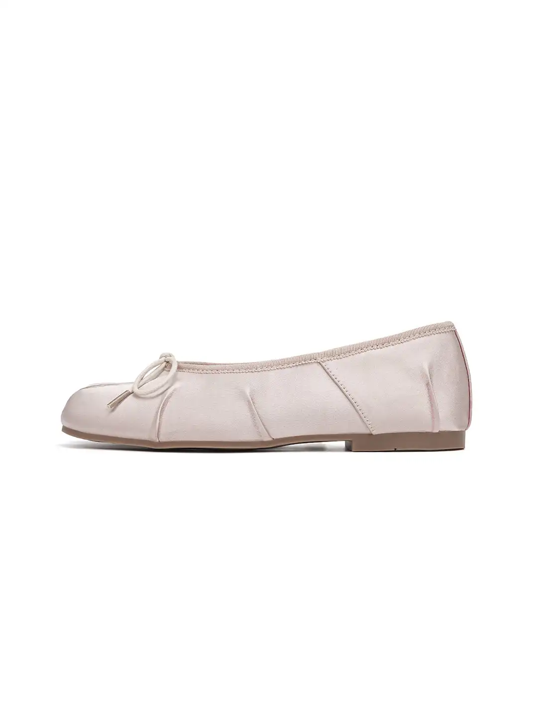 EBLAN | Split-Toe Tabi Ballet Flats-White