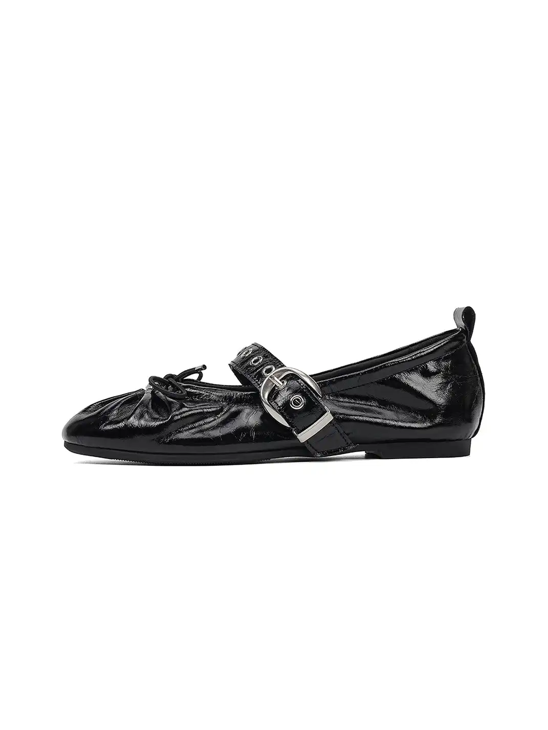 EBLAN | Patent Leather Bow Mary Jane Flats