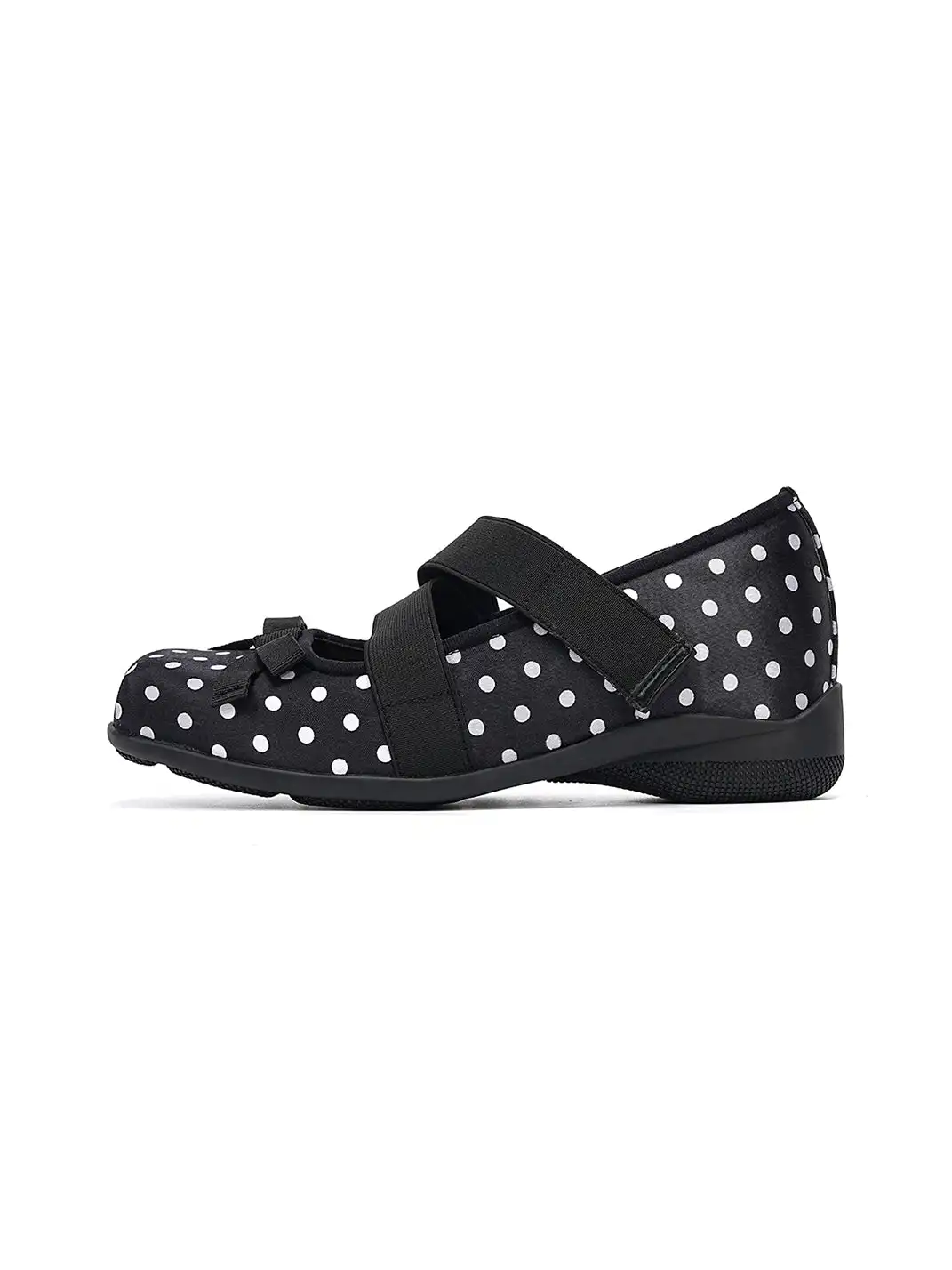 EBLAN | Polka Dot Double Strap Ballet Flats