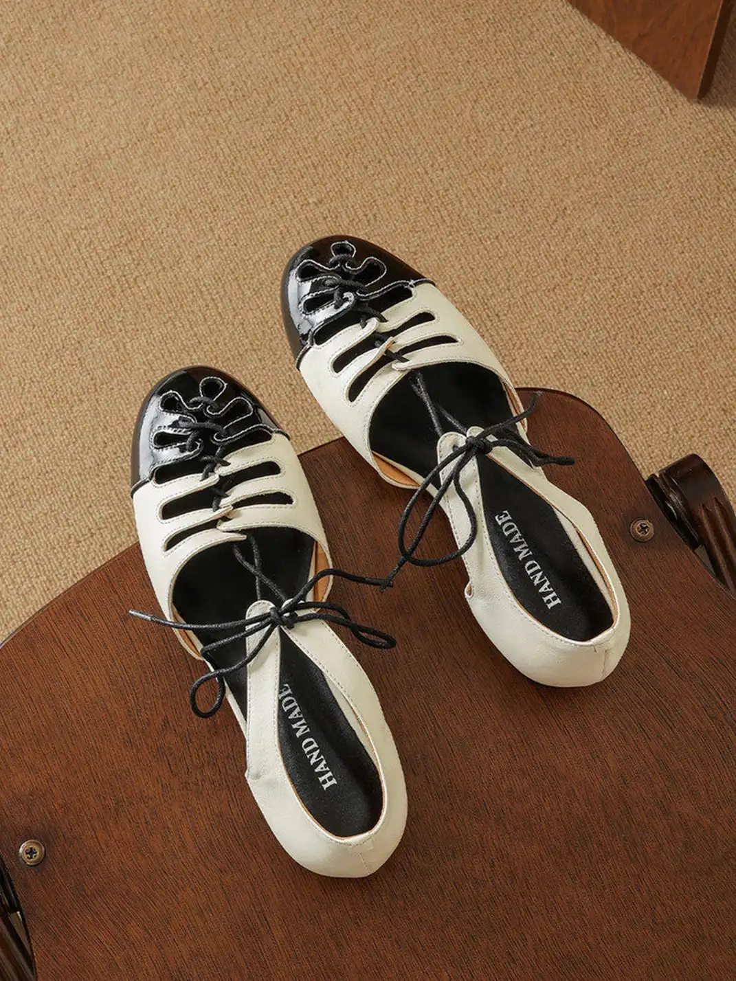 Cnlove Kids | Color Block Hollow Out Flat Sandals