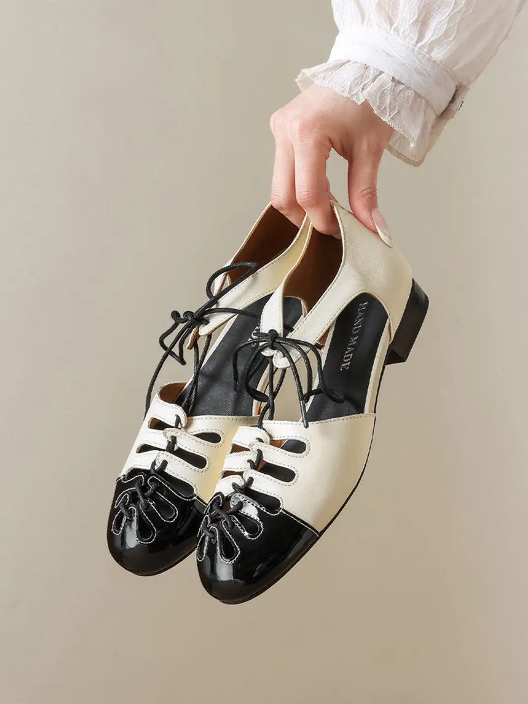 Cnlove Kids | Color Block Hollow Out Flat Sandals