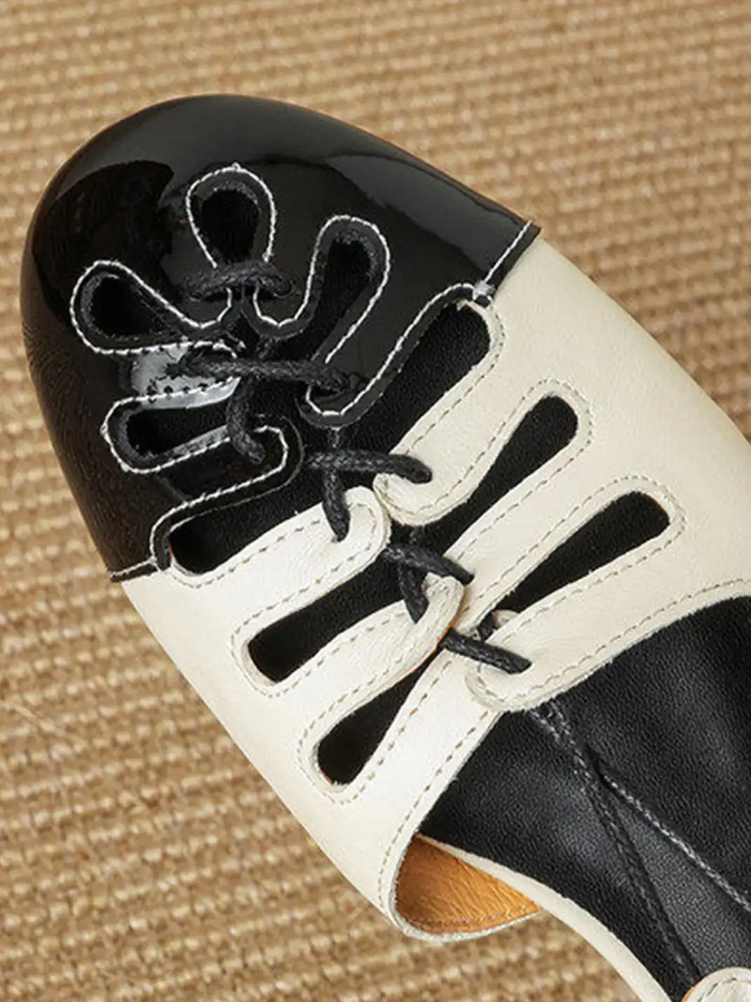 Cnlove Kids | Color Block Hollow Out Flat Sandals