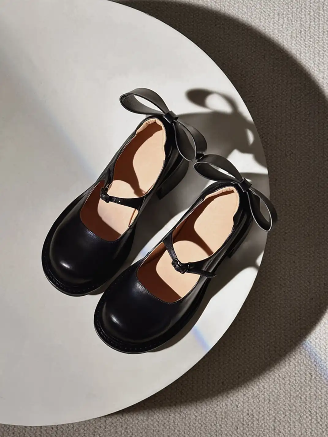 MR Deer | Block Heel Strap Mary Jane Shoes