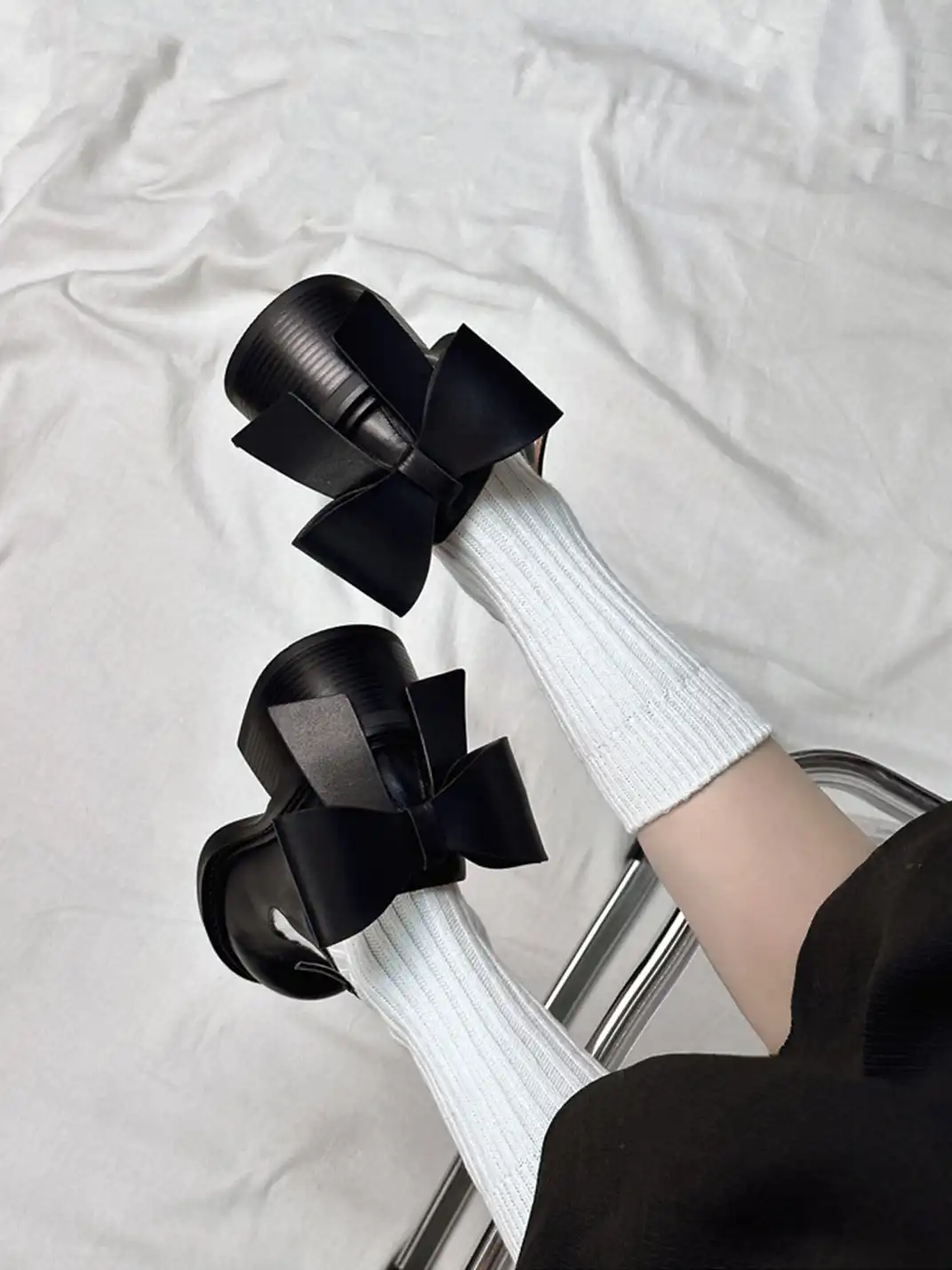 MR Deer | Block Heel Strap Mary Jane Shoes