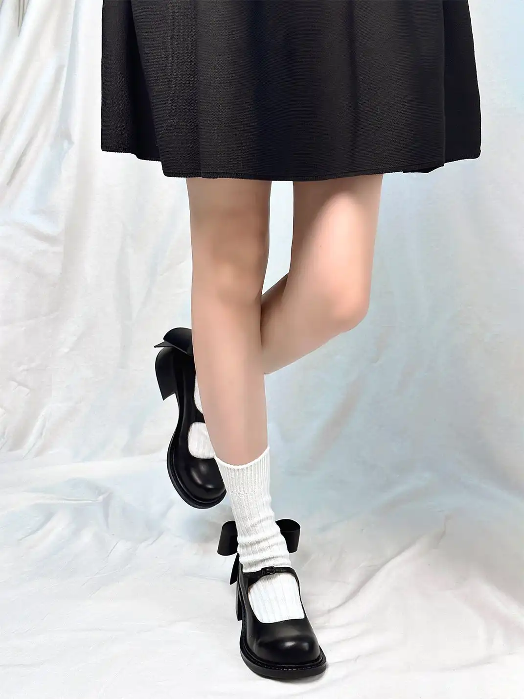 MR Deer | Block Heel Strap Mary Jane Shoes