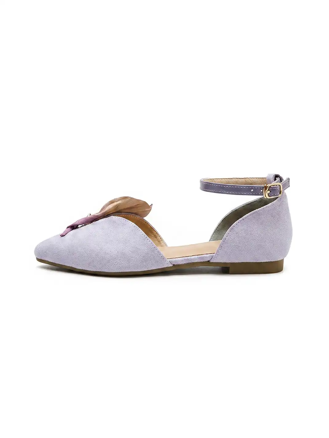 MatchGirl | Pointed Toe Petal Strap Sandals