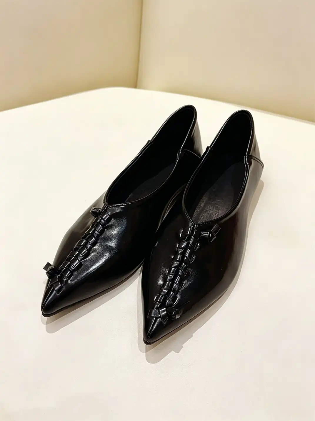MatchGirl | Woven Low-Cut Flat Shoes