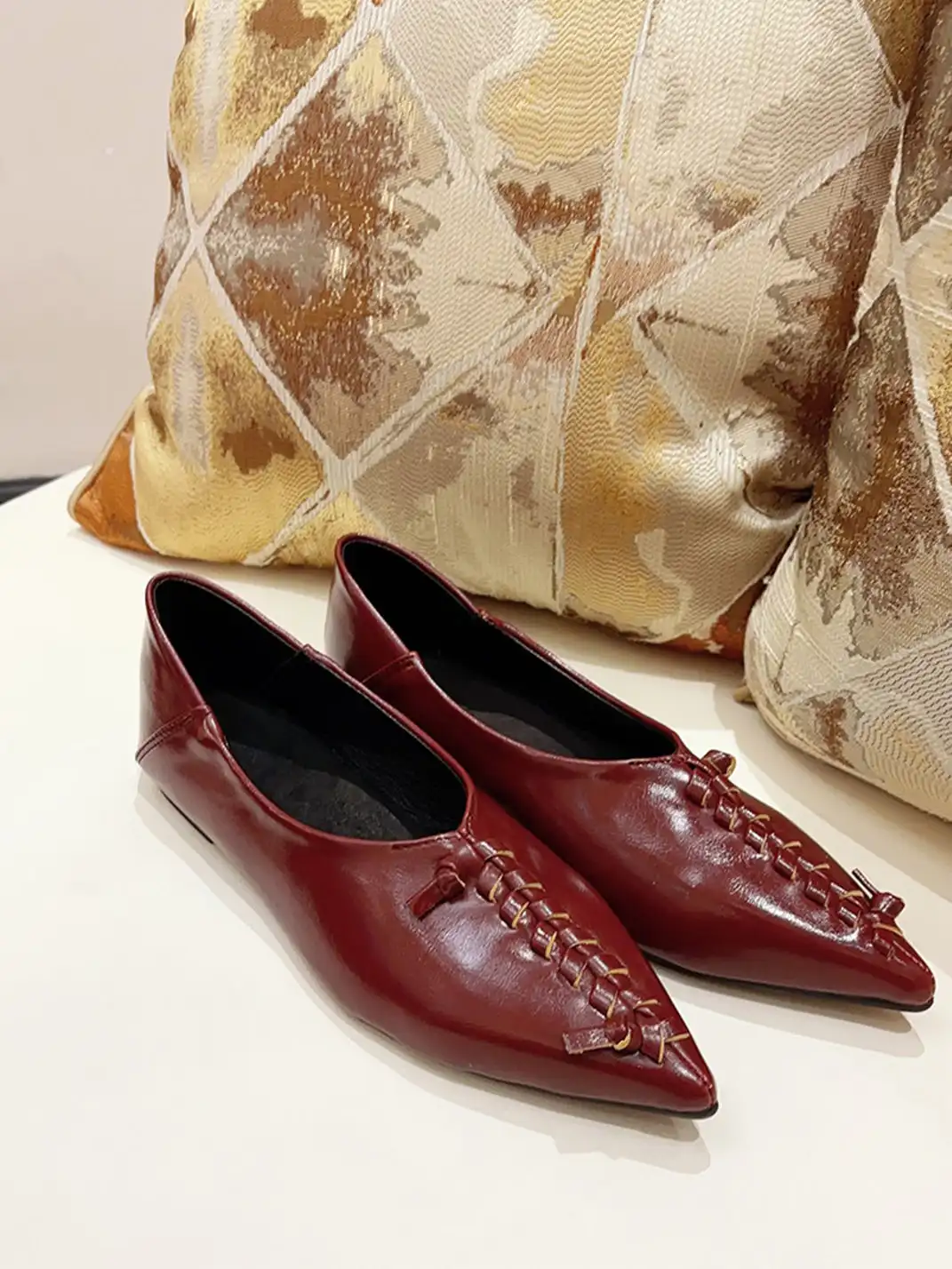 MatchGirl | Woven Low-Cut Flat Shoes