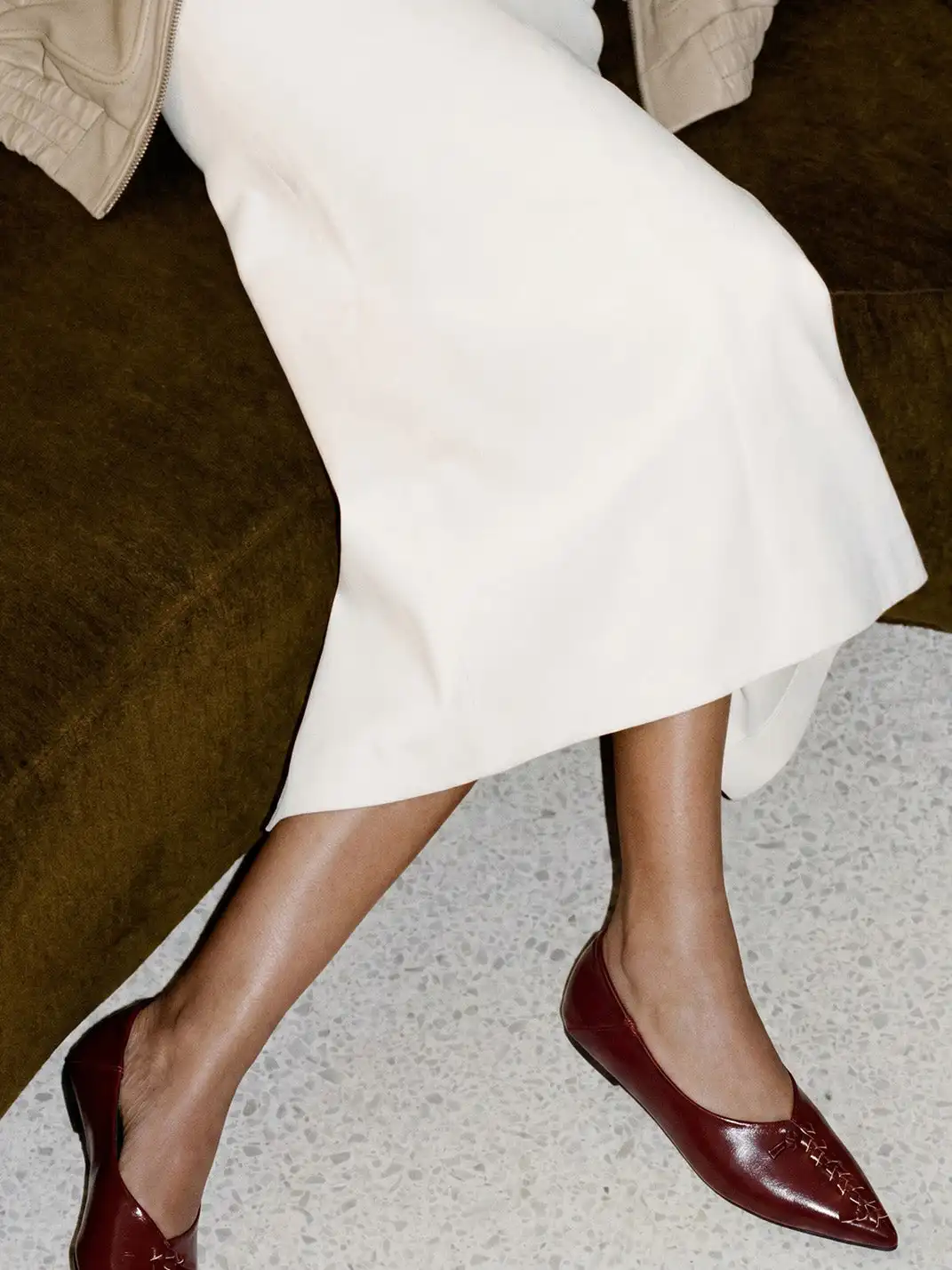 MatchGirl | Woven Low-Cut Flat Shoes