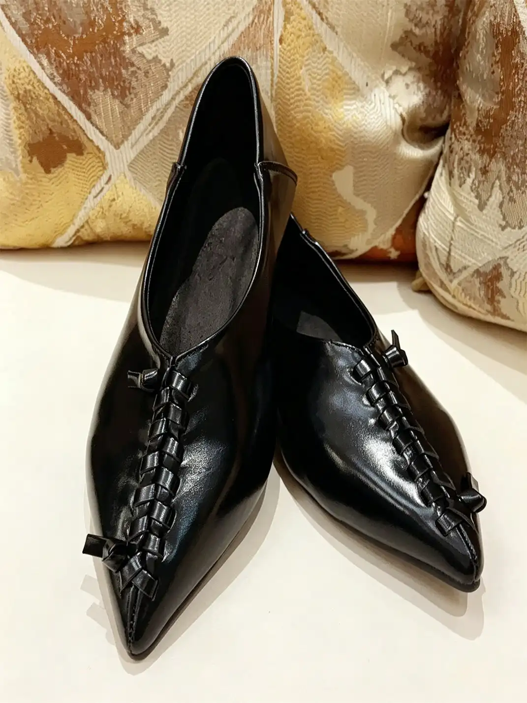 MatchGirl | Woven Low-Cut Flat Shoes
