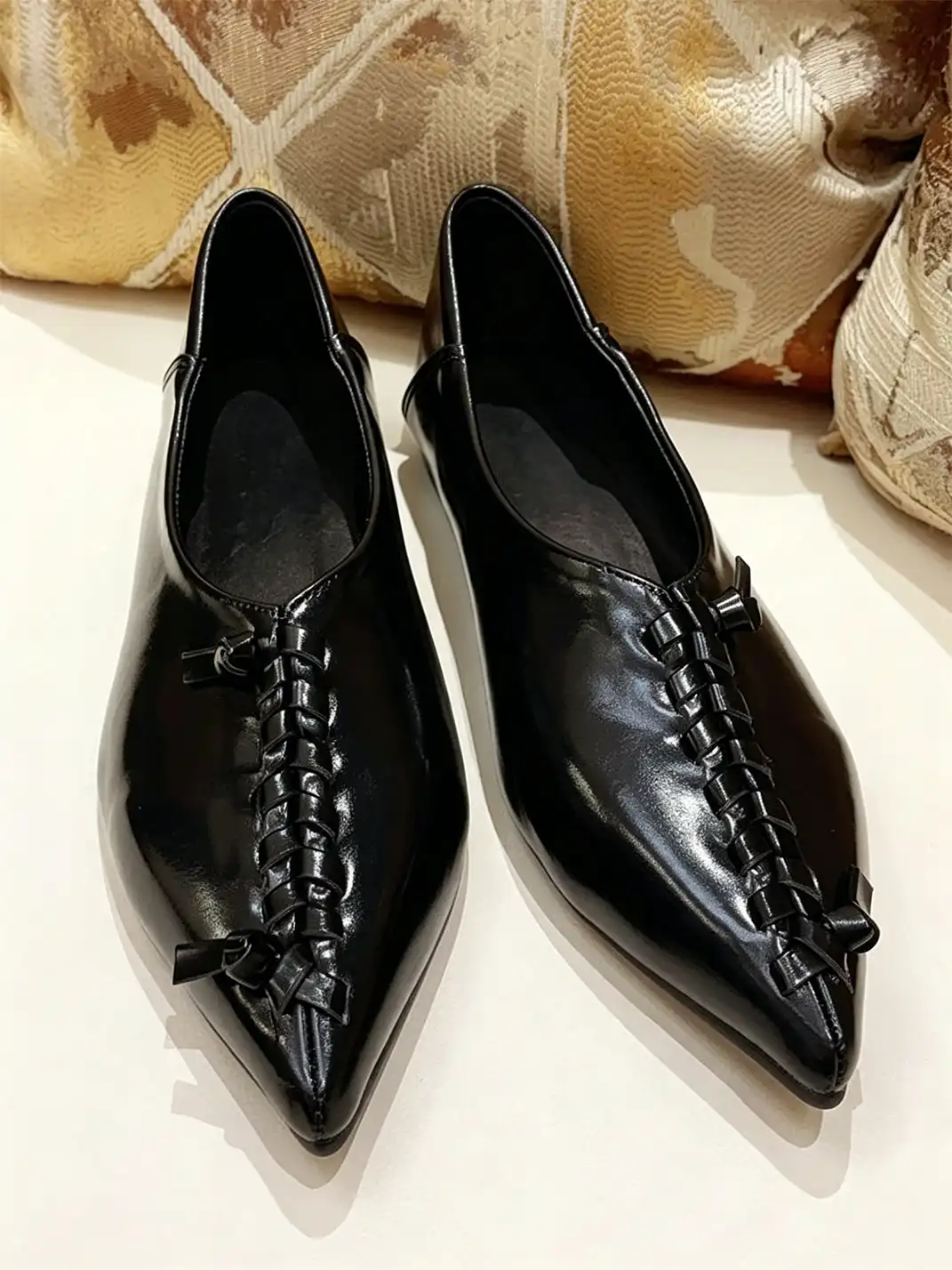 MatchGirl | Woven Low-Cut Flat Shoes