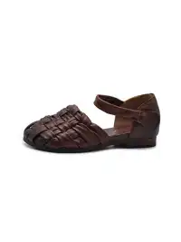 Artmu | Genuine Leather Woven Closed Toe Sandals