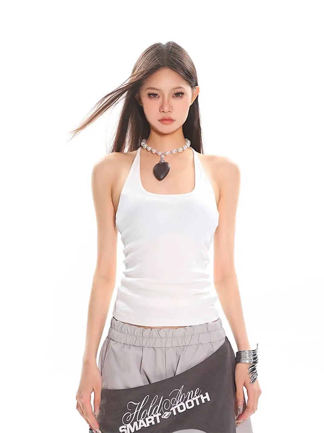 CCUP SPACE | Halter Neck Tank Top
