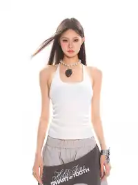 CCUP SPACE | Halter Neck Tank Top