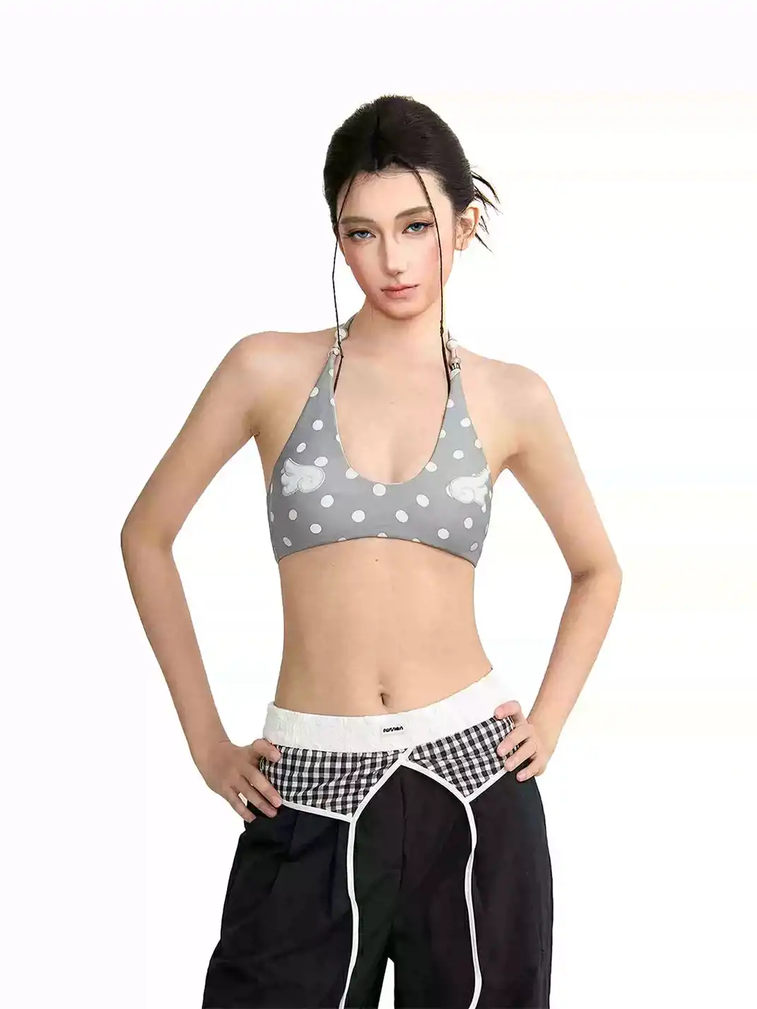 CCUP SPACE | Back Beauty Sports Halter Vest