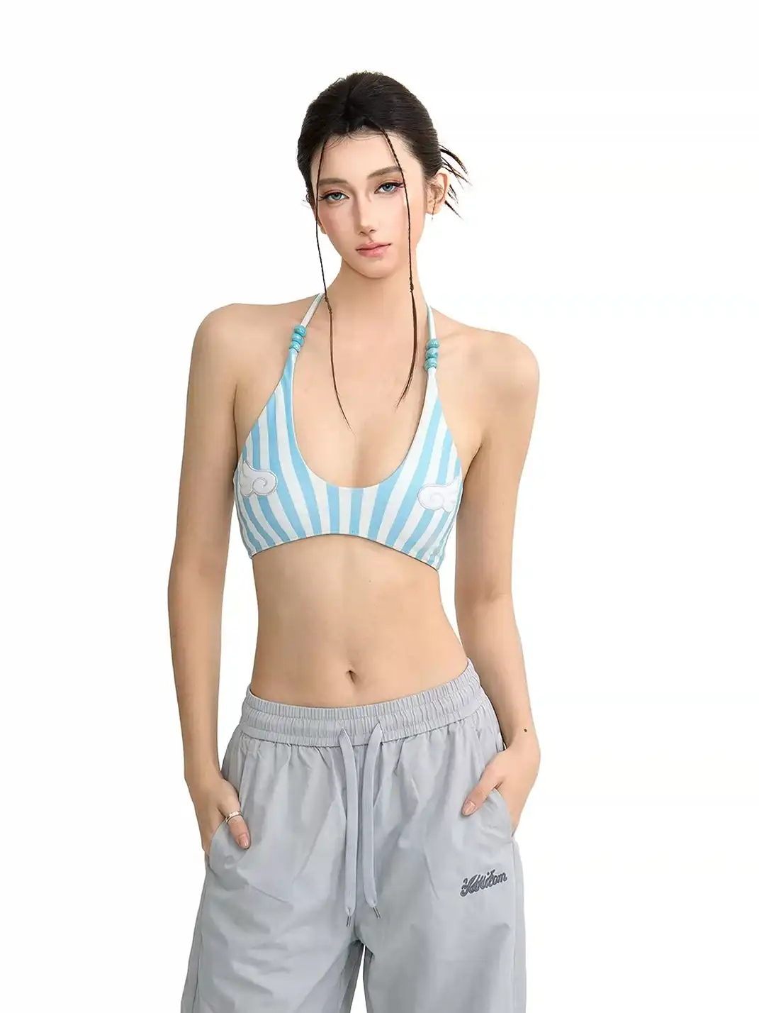 CCUP SPACE | Back Beauty Sports Halter Vest