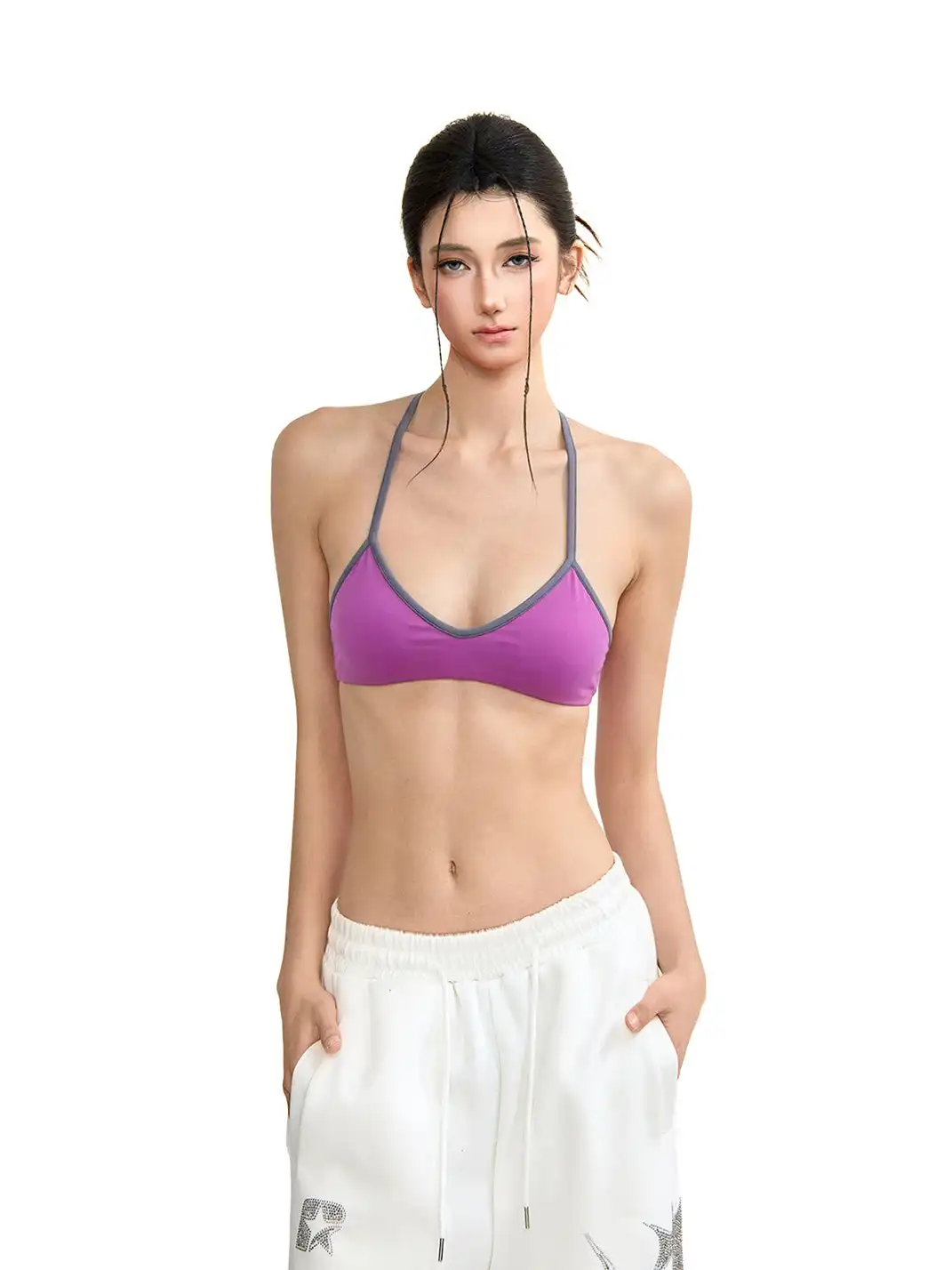 CCUP SPACE | Slim Outer Wear Sports Bra