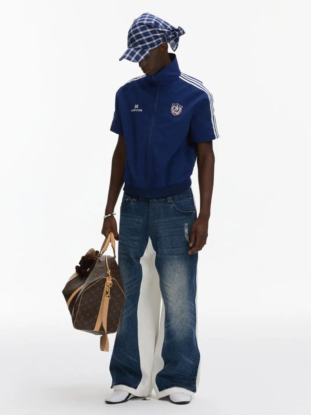 ANTERIOR LOVED | Short-Sleeve Zip-Up Track Jacket