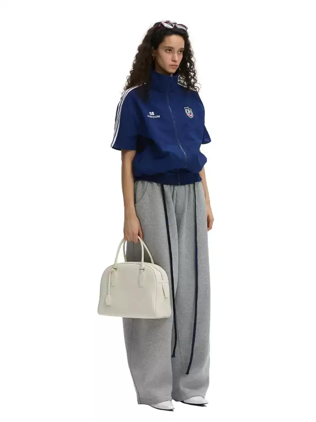 ANTERIOR LOVED | Short-Sleeve Zip-Up Track Jacket