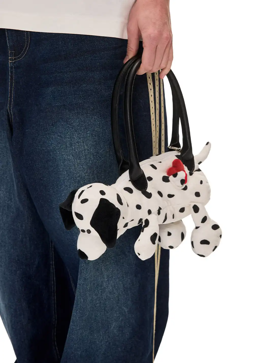 ANTERIOR LOVED | Dalmatian Plush Shoulder Handbag