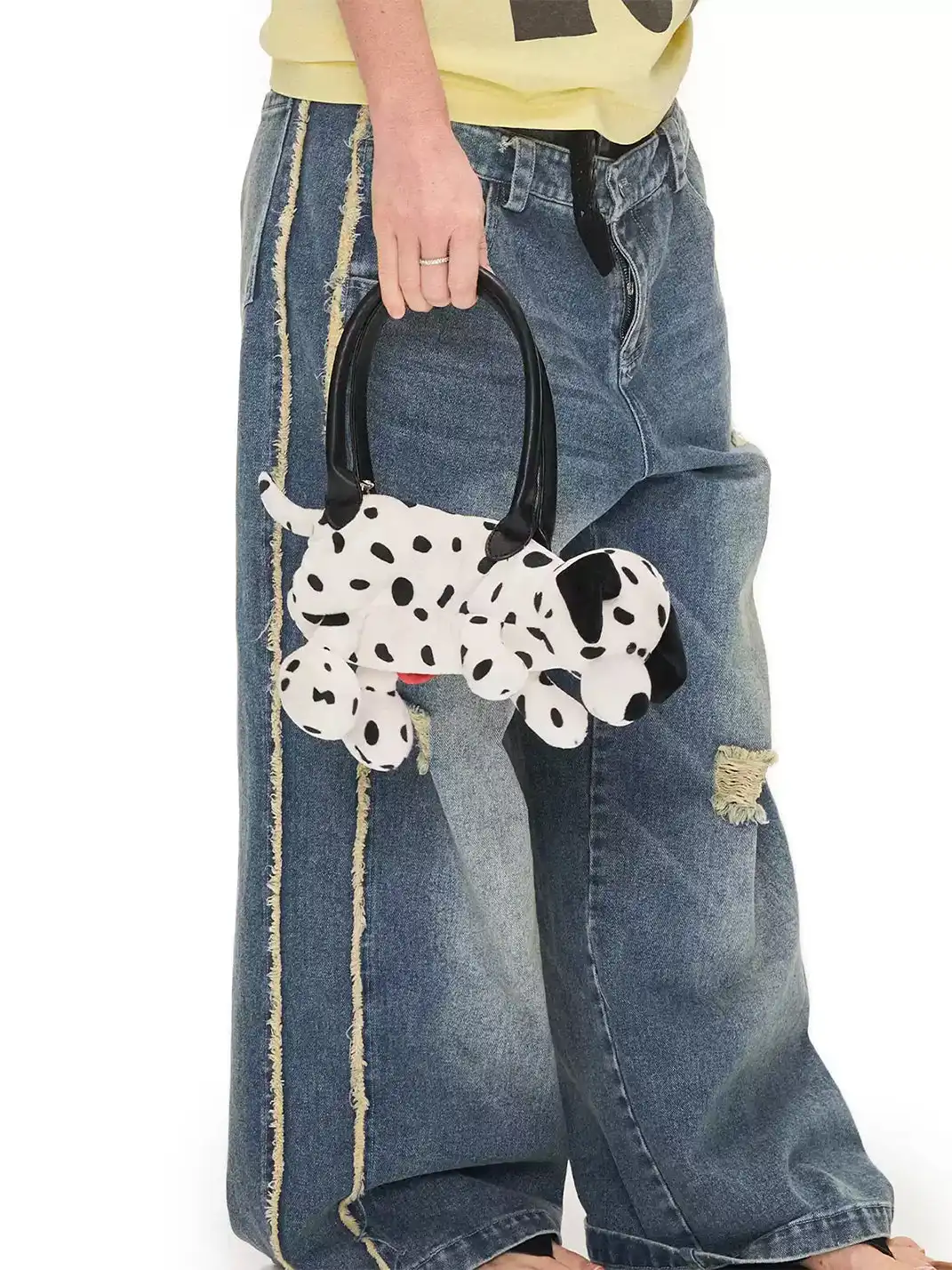 ANTERIOR LOVED | Dalmatian Plush Shoulder Handbag