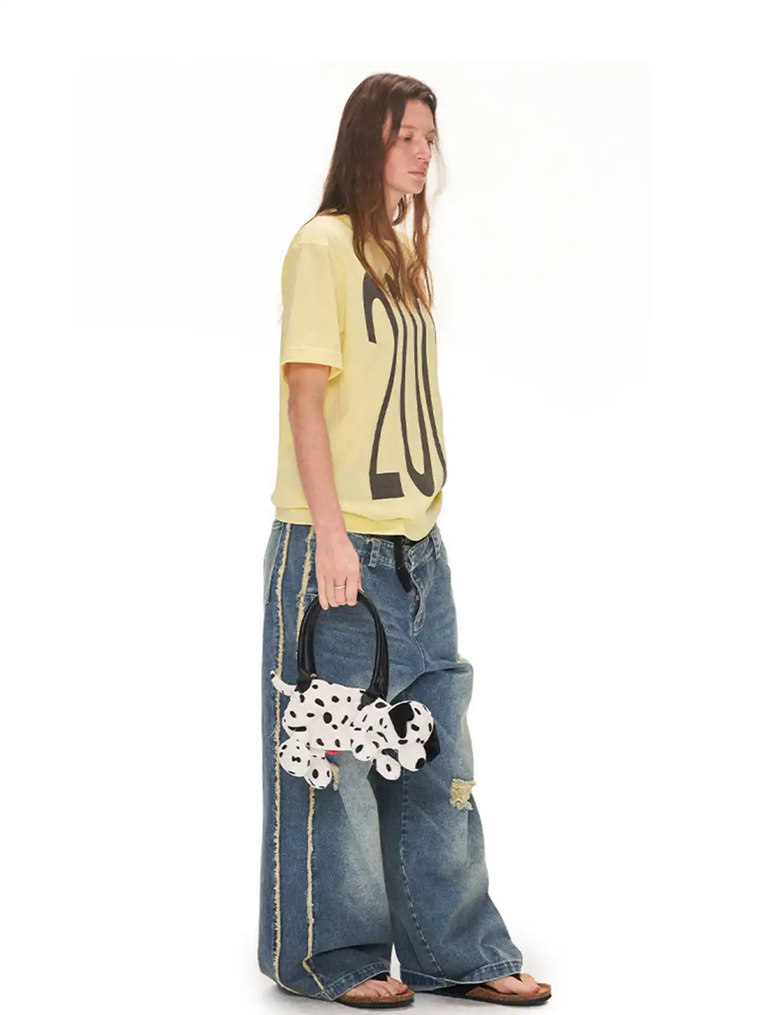 ANTERIOR LOVED | Dalmatian Plush Shoulder Handbag