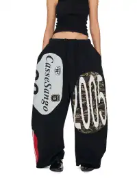 ANTERIOR LOVED | Deconstructed Curved Loose Sweatpants