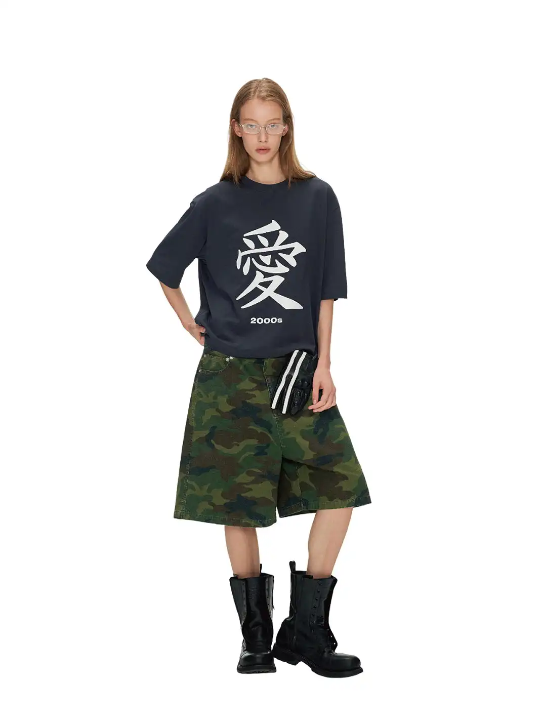 ANTERIOR LOVED | Love Printed Oversized T-shirt
