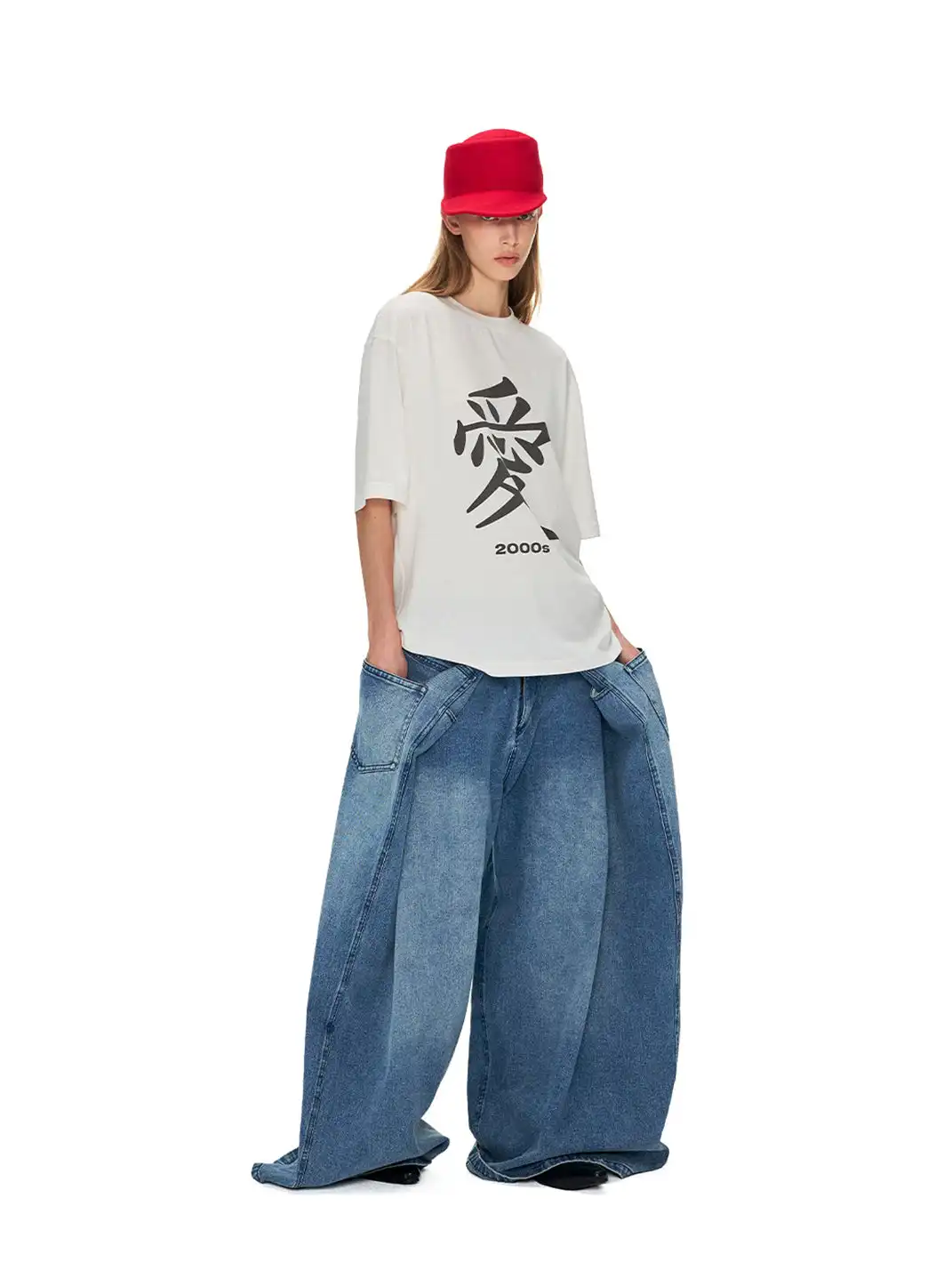 ANTERIOR LOVED | Love Printed Oversized T-shirt