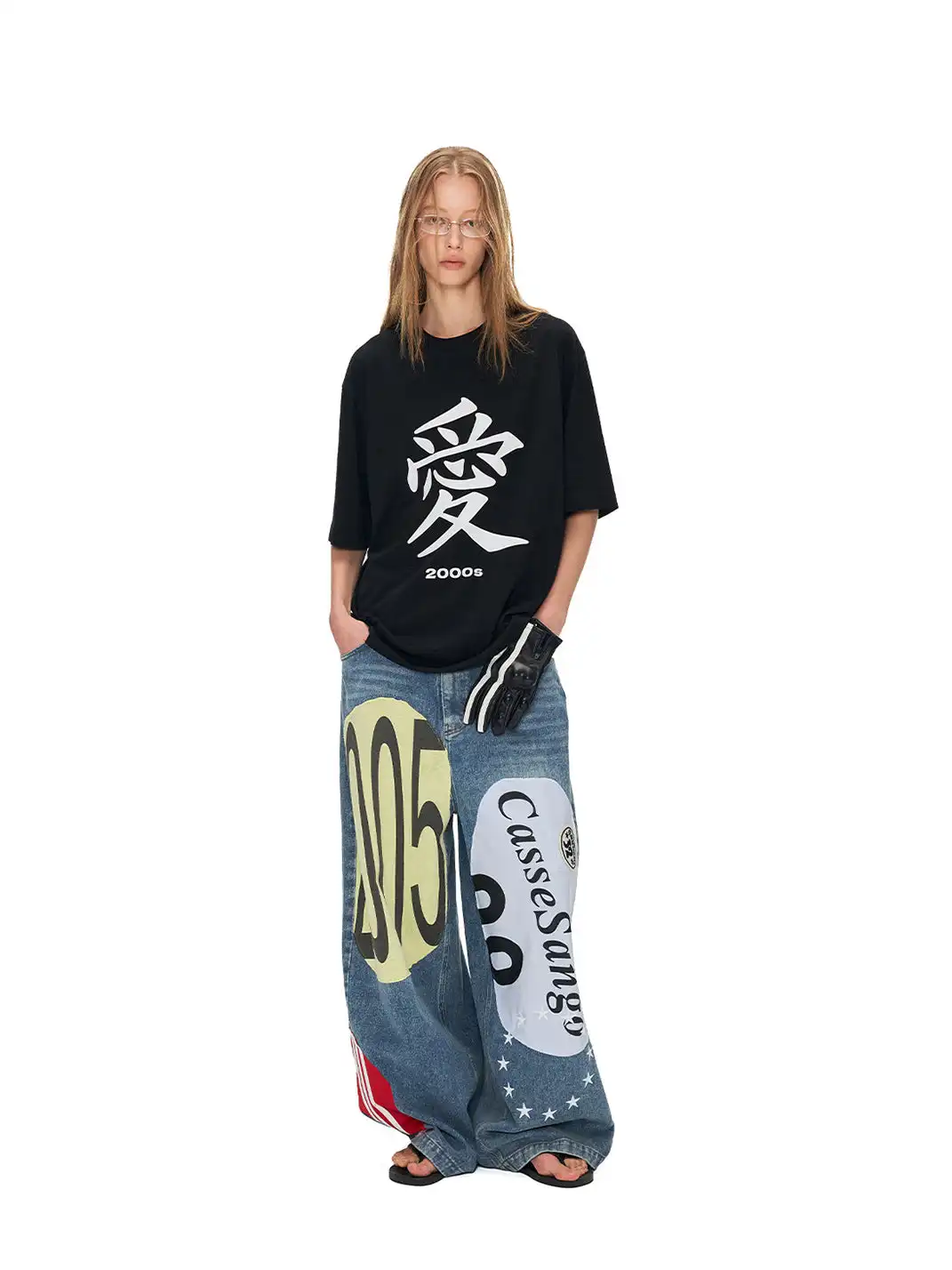ANTERIOR LOVED | Love Printed Oversized T-shirt