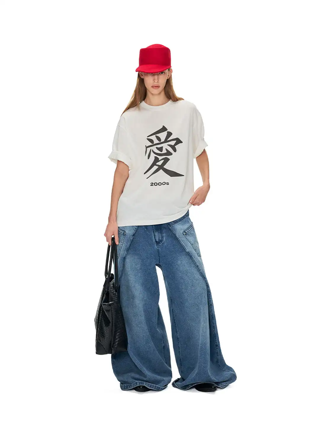 ANTERIOR LOVED | Love Printed Oversized T-shirt