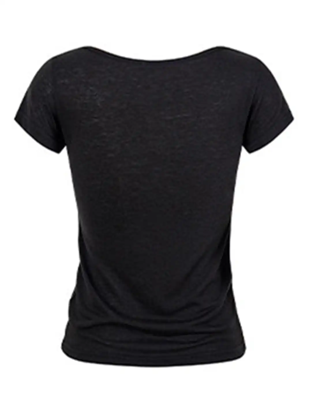 BIGGOLD | Vintage Striped Rhinestone Large Neck T-Shirt