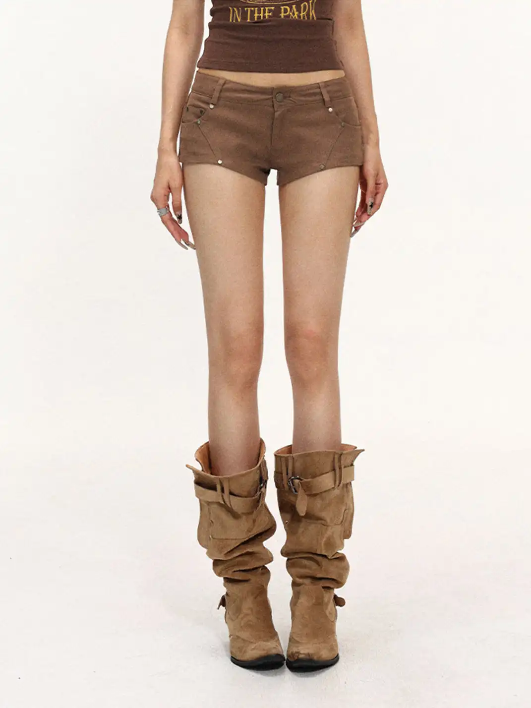 BIGGOLD | Low-rise Sexy Denim Shorts