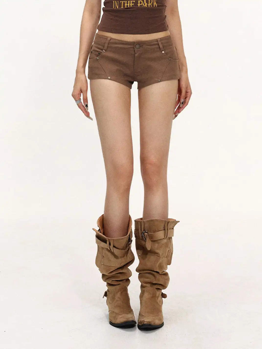 BIGGOLD | Low-rise Sexy Denim Shorts