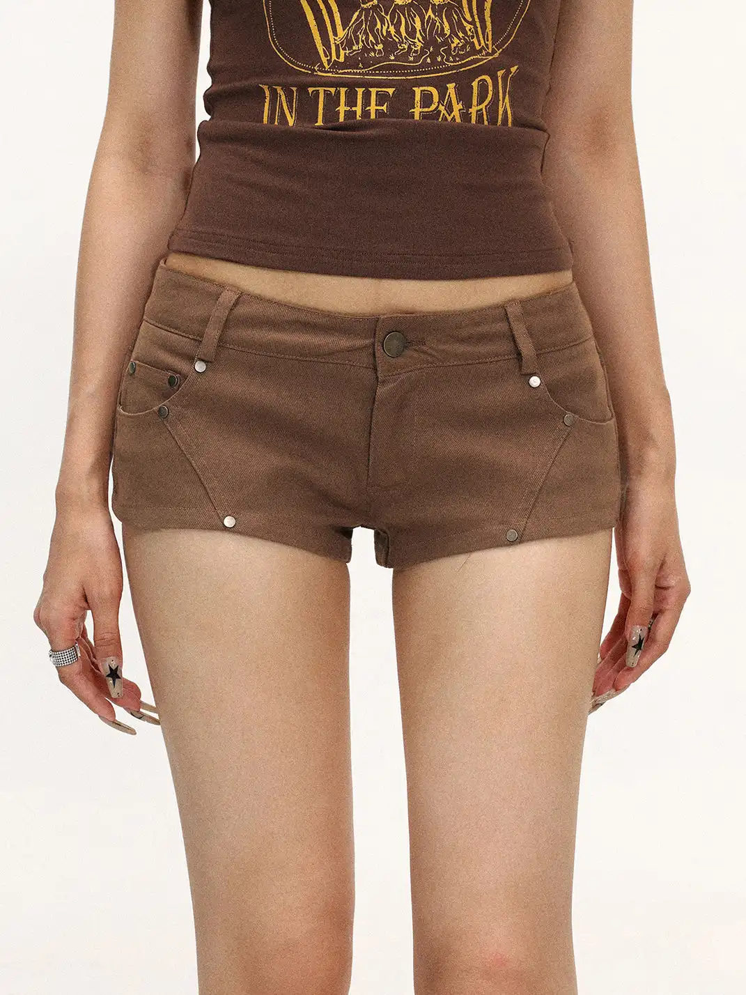 BIGGOLD | Low-rise Sexy Denim Shorts