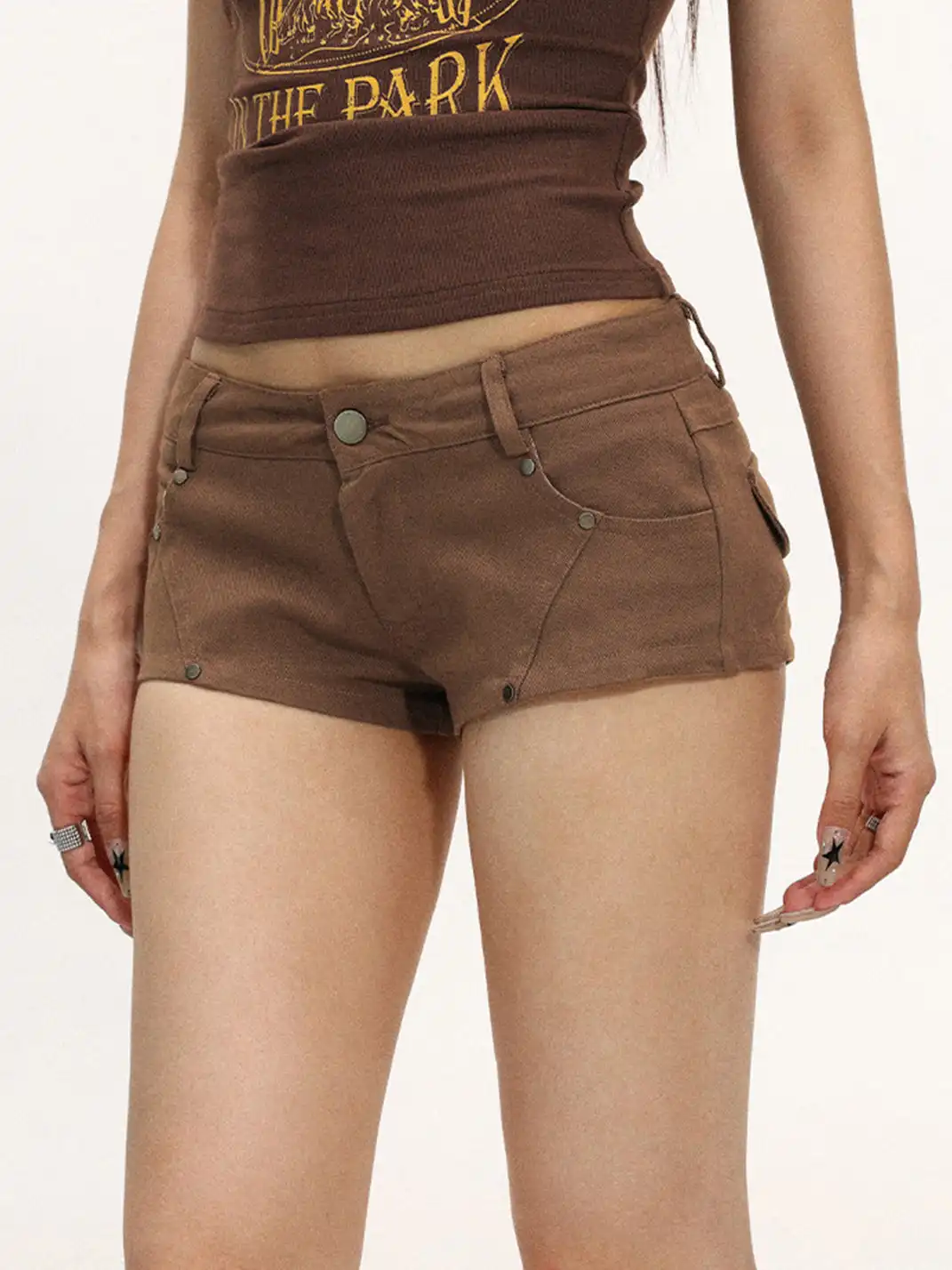 BIGGOLD | Low-rise Sexy Denim Shorts