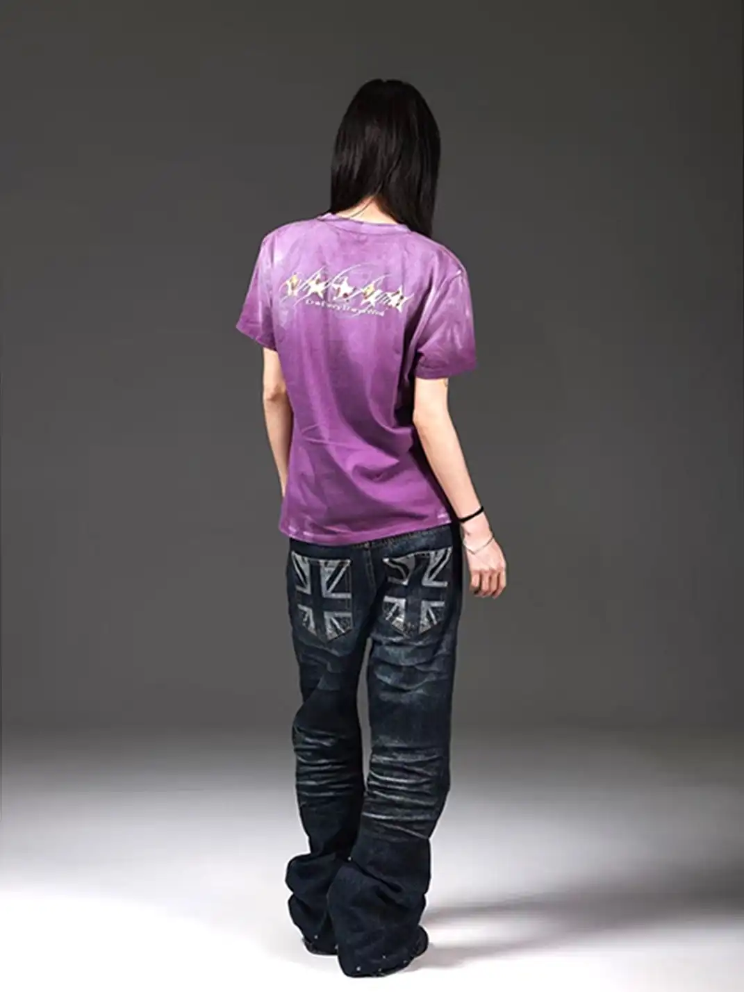 DETW | Leopard Print Heart Ripped T-Shirt