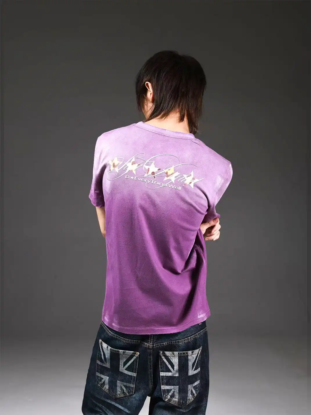 DETW | Leopard Print Heart Ripped T-Shirt