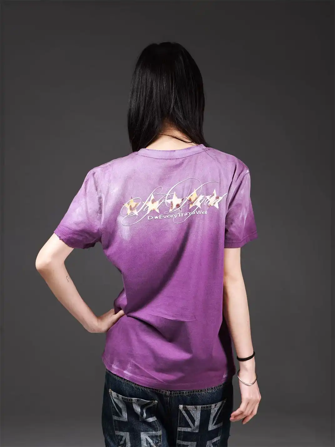 DETW | Leopard Print Heart Ripped T-Shirt