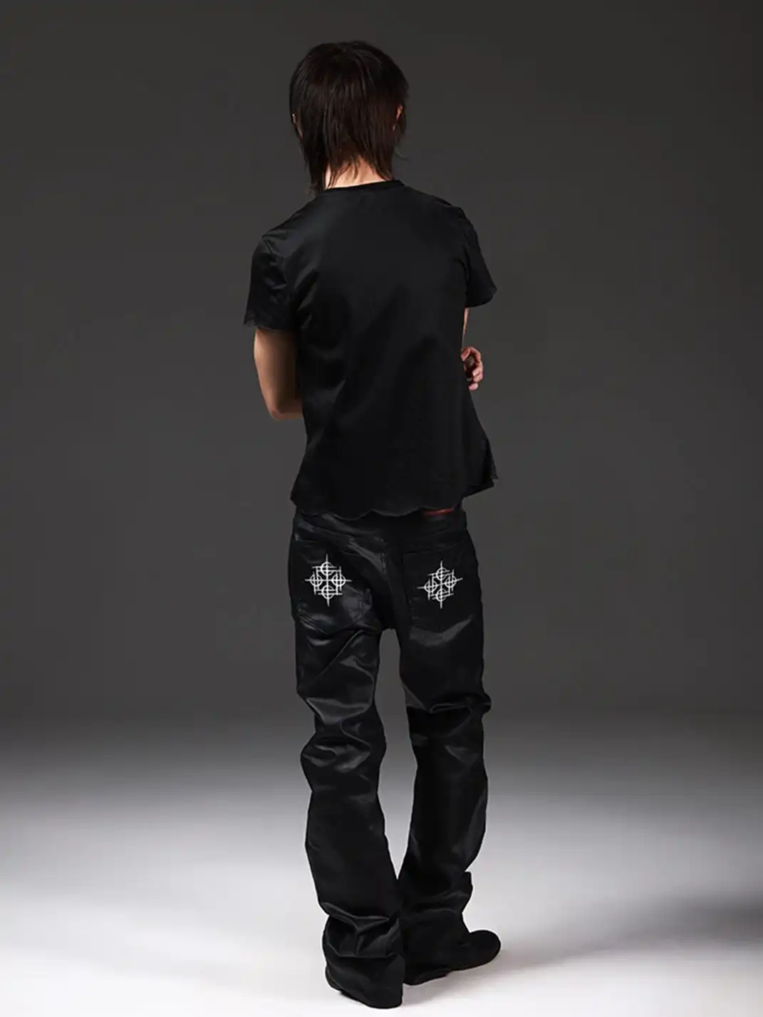 DETW | Mesh & Double Yarn Slogan T-Shirt