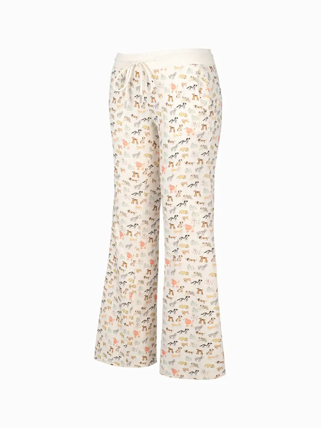 NECYSTUDIO | Allover Dog Print Casual Sweatpants