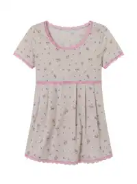 NECYSTUDIO | Floral Lace Spliced Top
