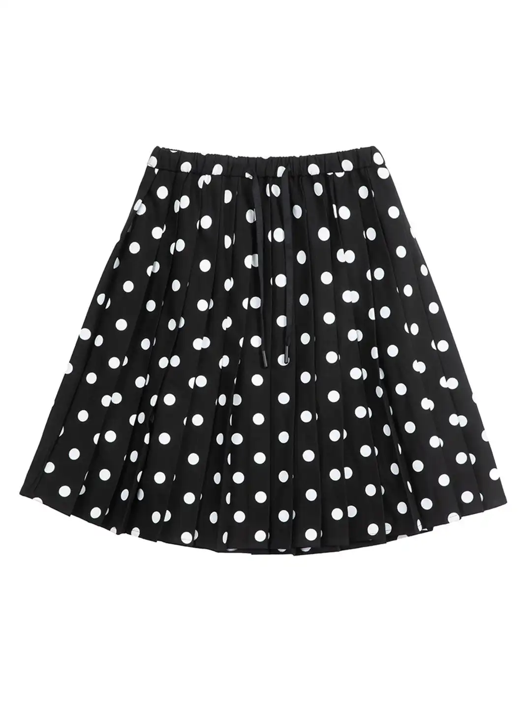 NECYSTUDIO | Short Sleeve Top & Polka Dot Skirt Set
