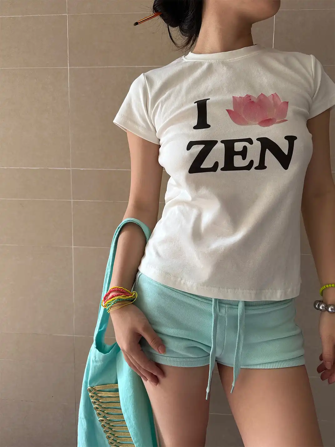 Rebel Angel | Zen Slim Fit Short Sleeve T-Shirt