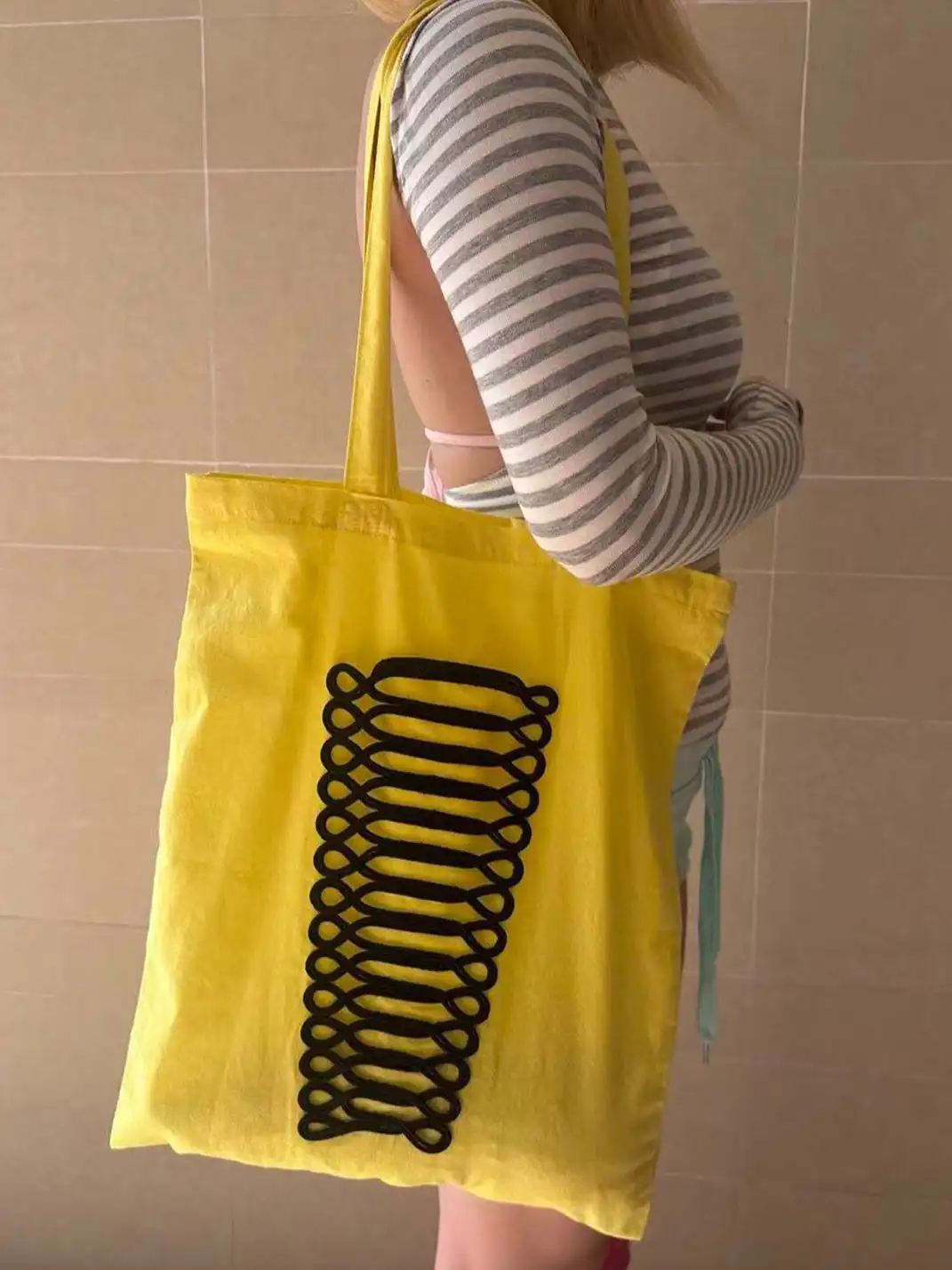 Rebel Angel | Fluorescent Color Canvas Bag